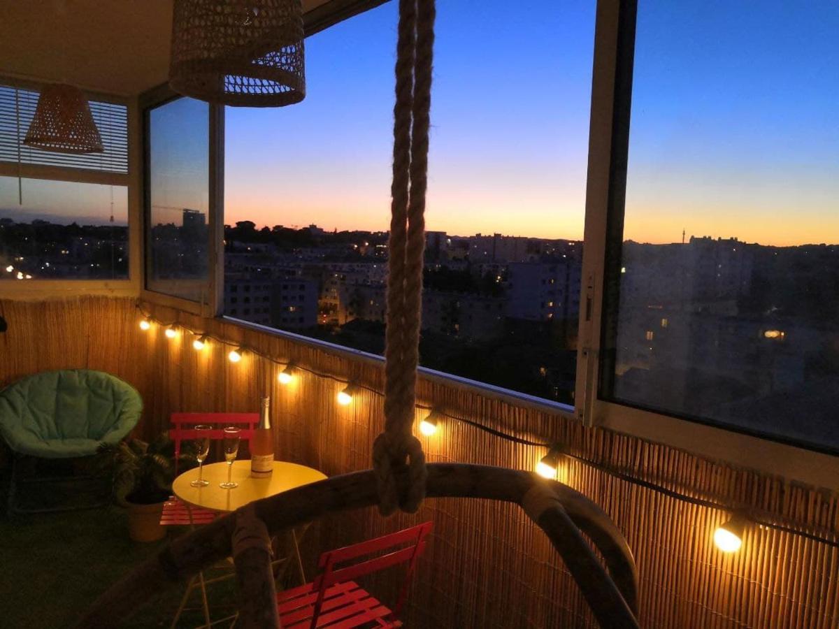 Smile Home-Nid Panoramique Vue Wow ! Spadeco - Loungezen - Terrasse Ensoleillee - Arrivee Autonome - Netflix - Emplacement Ideal - Lumineux - Renove A Neuf - Wifi Fibre - Montpellier Eksteriør bilde