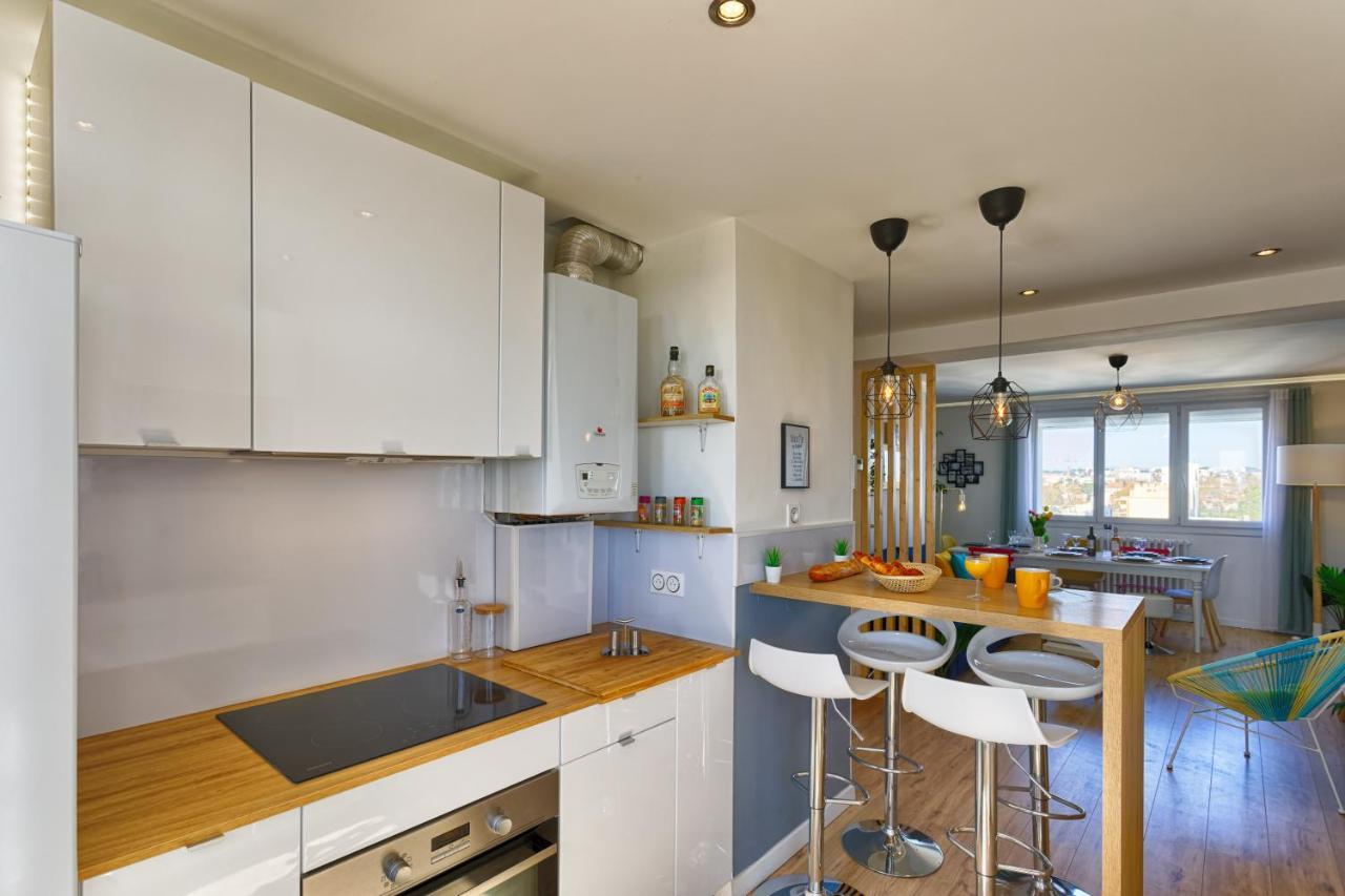 Smile Home-Nid Panoramique Vue Wow ! Spadeco - Loungezen - Terrasse Ensoleillee - Arrivee Autonome - Netflix - Emplacement Ideal - Lumineux - Renove A Neuf - Wifi Fibre - Montpellier Eksteriør bilde