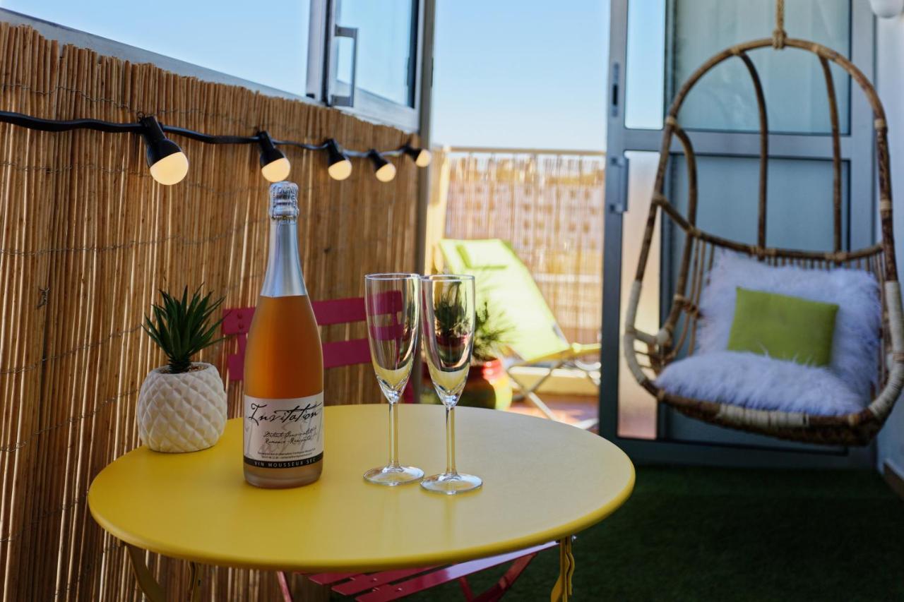 Smile Home-Nid Panoramique Vue Wow ! Spadeco - Loungezen - Terrasse Ensoleillee - Arrivee Autonome - Netflix - Emplacement Ideal - Lumineux - Renove A Neuf - Wifi Fibre - Montpellier Eksteriør bilde
